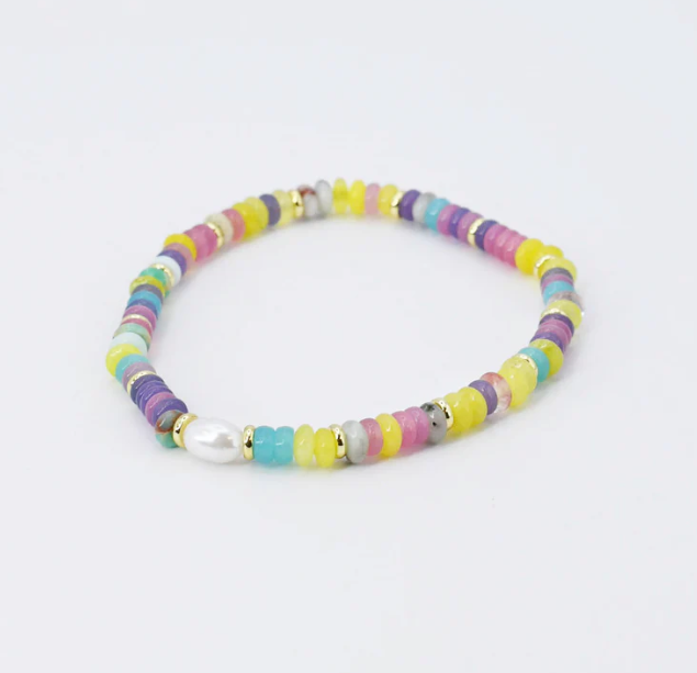 Color Bliss Pearl Accent Bracelet