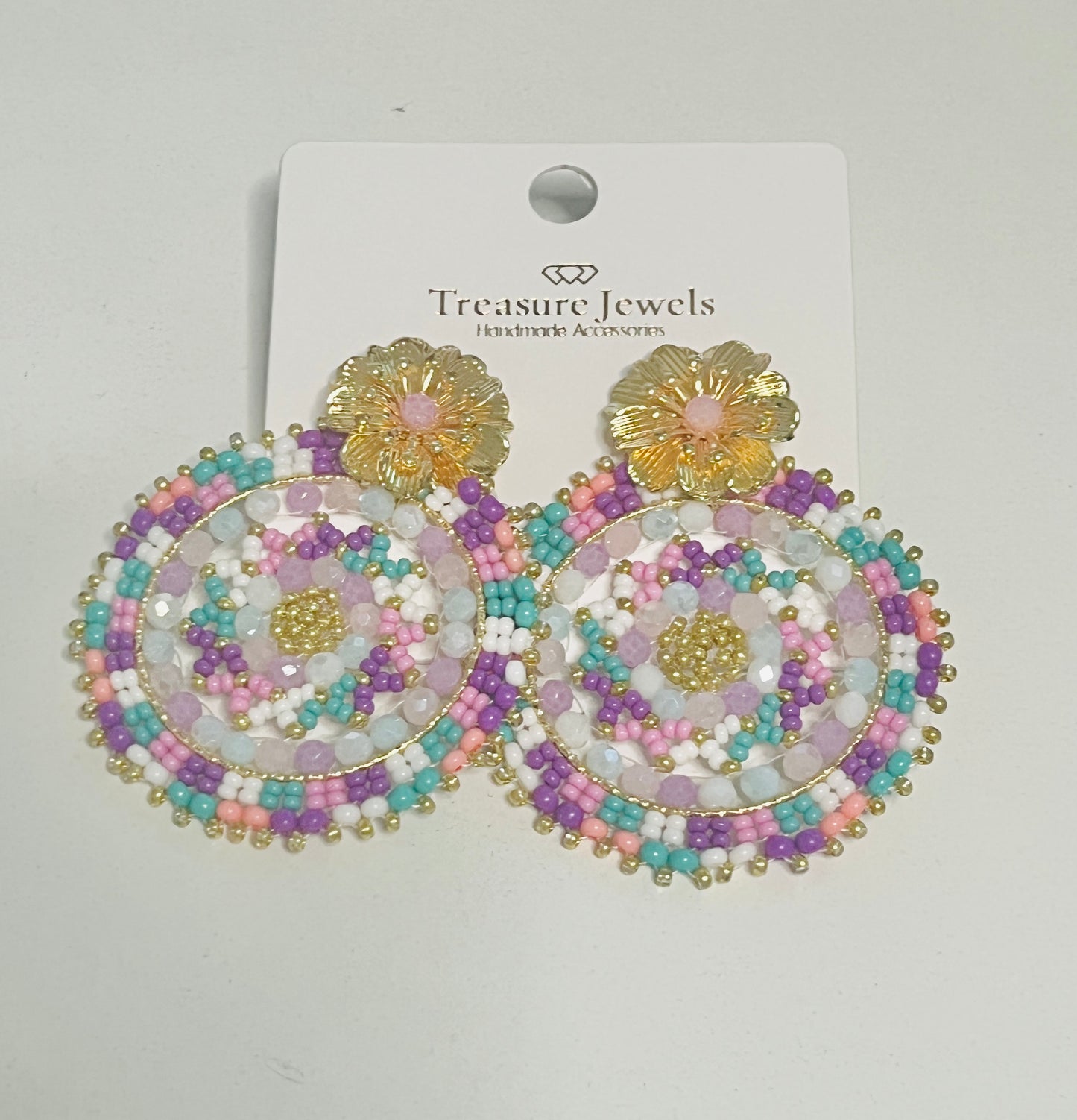 Pastel Blossom Earrings