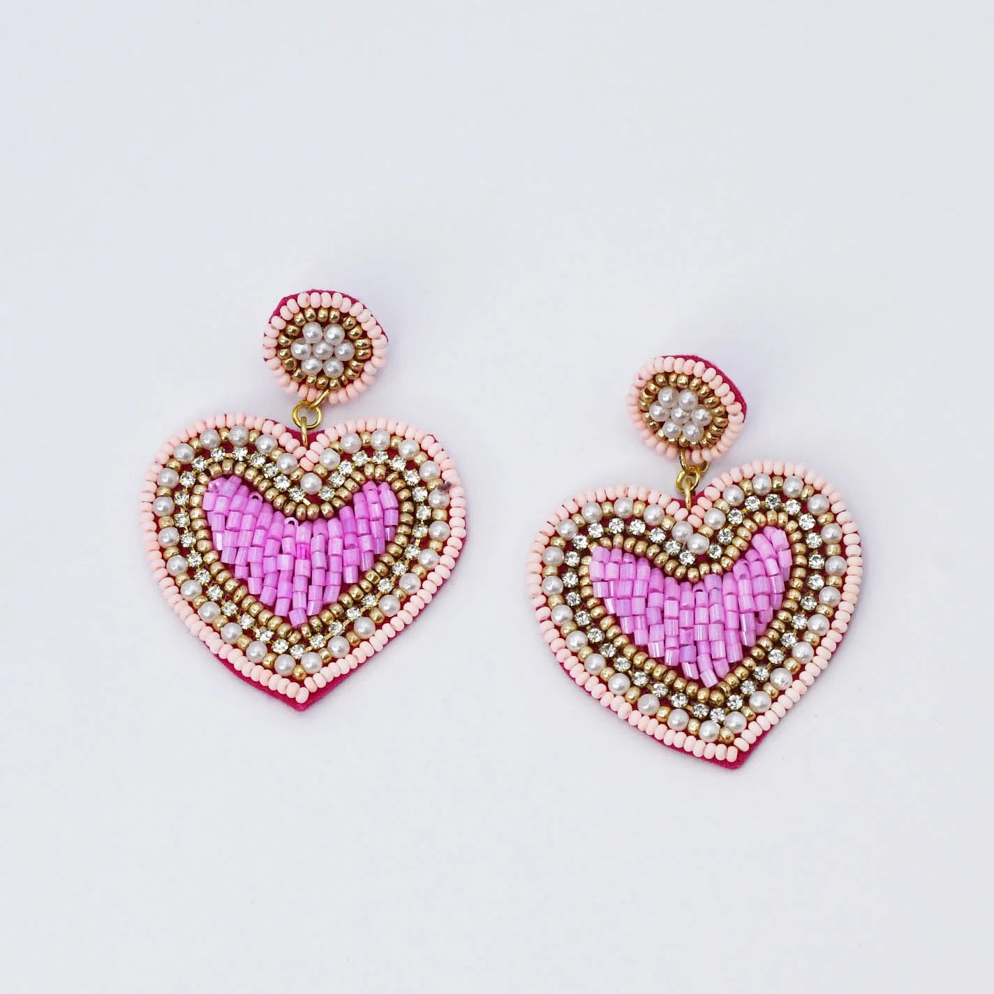 Hearts earrings