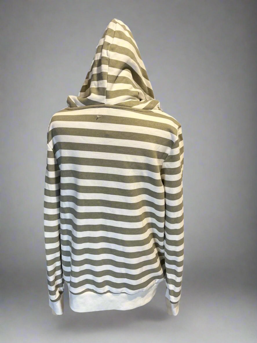 Striped Hooded Pullover