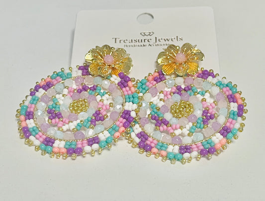 Pastel Blossom Earrings