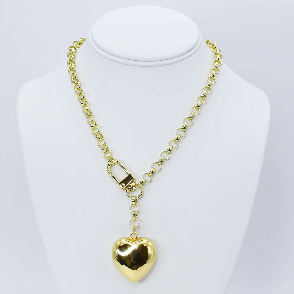 Locked Heart Necklace