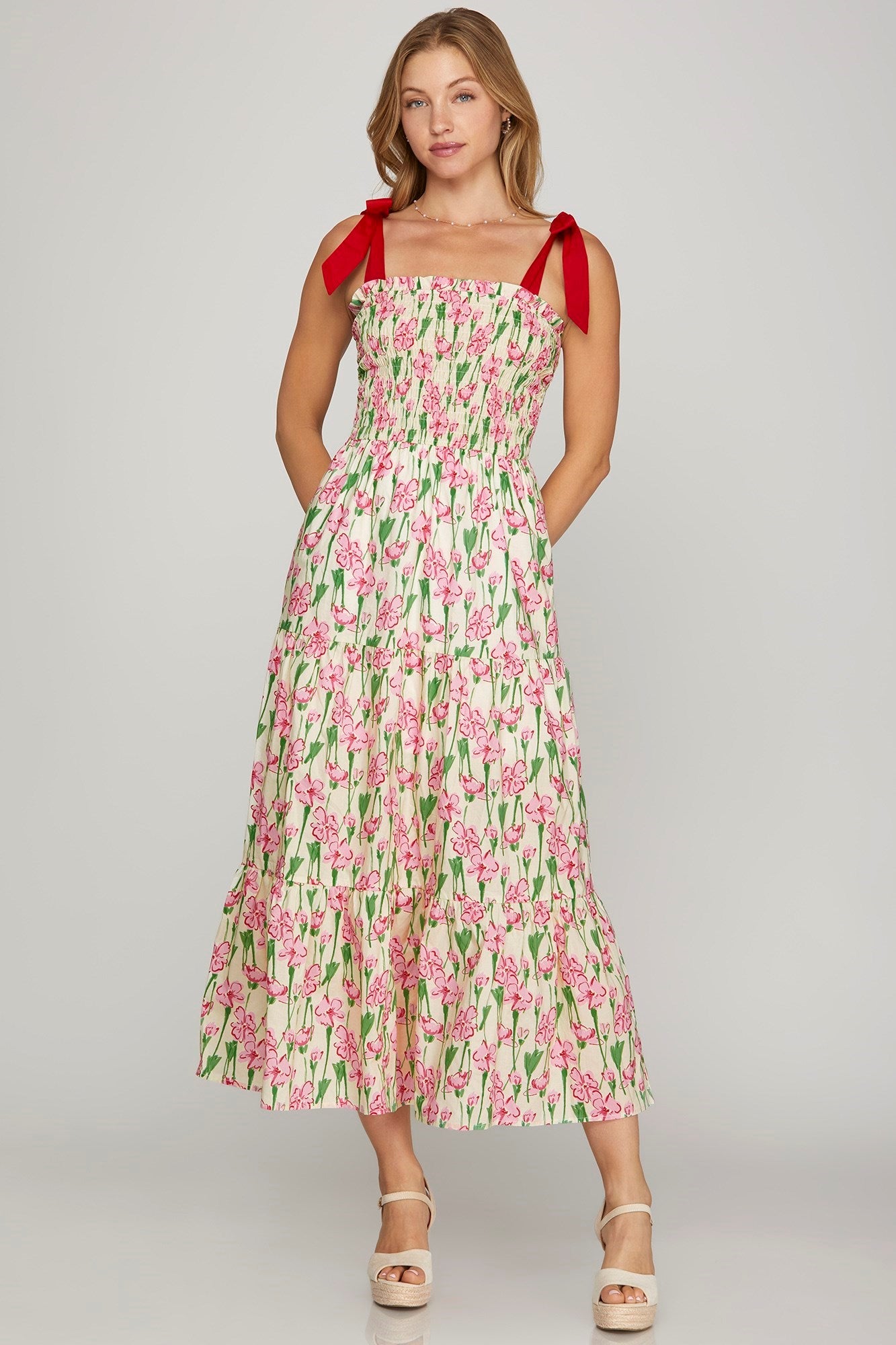 Floral Garden Maxi Dress