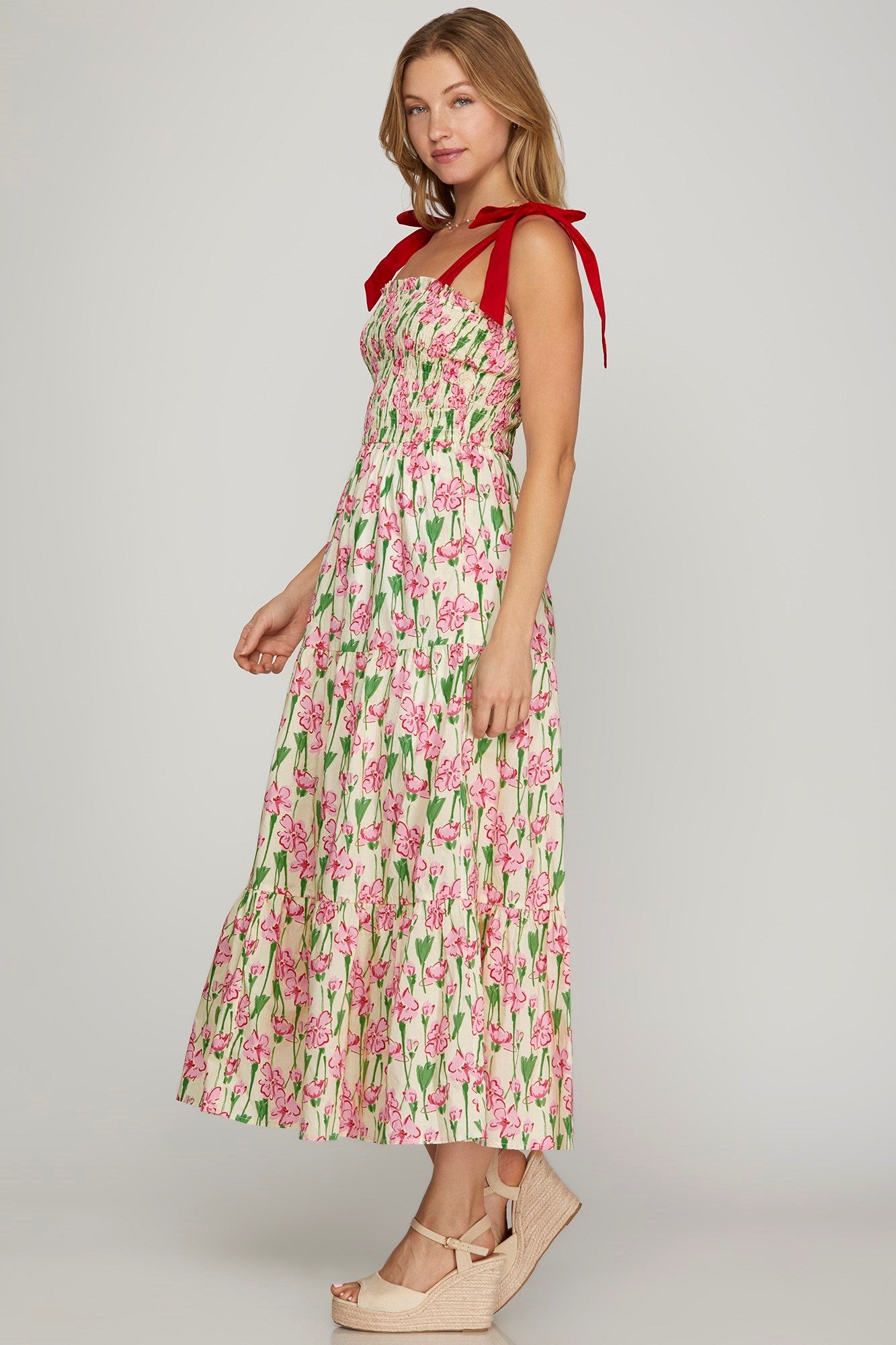 Floral Garden Maxi Dress